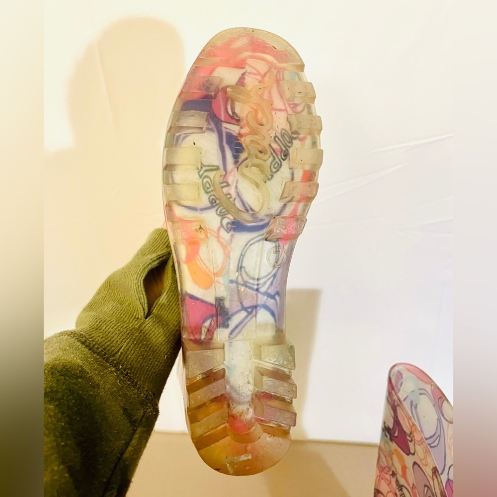 Coach Multicolor Patterned Rain Boots - image 3